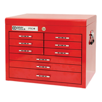 Coffre sup&eacute;rieur de s&eacute;rie PRO+, 26" la, 9 tiroirs, Rouge Les Distributions ICE
