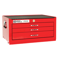 Coffre interm&eacute;diaire de s&eacute;rie PRO+, 26" la, 3 tiroirs, Rouge Les Distributions ICE