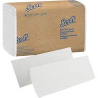 Essuie-tout &agrave; couches multiples Essential Scott, 1 pli, 9-2/5" lo x 9-1/5" la, 250 /pqt Les Distributions ICE