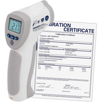 Thermom&egrave;tre &agrave; infrarouge alimentaire avec certificat de calibration, -4°- 392° F ( -20° - 200° C )/-58°- 4° F ( -50° - -20° C ), 8:1, &eacute;missivit&eacute; Fixe Les Distributions ICE