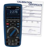True RMS Industrial Multimeter with Calibration Certificate, AC/DC Voltage, AC/DC Current Les Distributions ICE