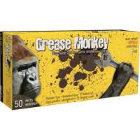 Grease Monkey&reg; Gloves, Large, Nitrile, 8-mil, Powder-Free, Black Les Distributions ICE