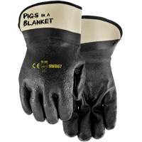 Gants enduits Pigs in a Blanket, Taille unique, R&ecirc;vetement PVC/Nitrile Les Distributions ICE