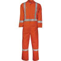 Combinaison sans doublure pour entrepreneur Westex UltraSoft, Taille 2T-Grand, Orange, 8,7 cal/cm² Les Distributions ICE