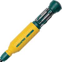 Original Hex 15-in-1 Multi-Bit Screwdriver, 8-37/50" L, Textured Handle Les Distributions ICE