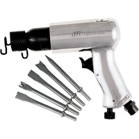 Air Hammer with Chisel Set, 3 CFM, 1/4" NPT, 3500 BPM, 11/16" x 2-5/8" (17.46mm x 66.68mm) Les Distributions ICE