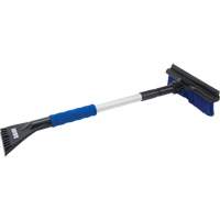 Snow Brush, Telescopic, Polypropylene Blade, 32-1/2" Long, Blue Les Distributions ICE