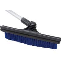 Snow Brush, Telescopic, Polypropylene Blade, 32-1/2" Long, Blue Les Distributions ICE