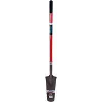 Heavy-Duty Drain Spade, Carbon Steel, 16" x 6" Blade, 45" L, Straight Handle Les Distributions ICE