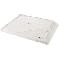 Tarp, Heavy-Duty, White, 40' x 30' x 6 mils Les Distributions ICE