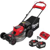 M18 Fuel Self-Propelled Dual Battery Cordless Mower Kit, Self-Propelled Walk-Behind, Battery Powered, 21" Cutting Width Les Distributions ICE
