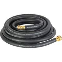 Contractor Duty Rubber Hose, Rubber, 5/8" dia. x 25' Les Distributions ICE