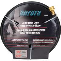 Contractor Duty Rubber Hose, Rubber, 5/8" dia. x 25' Les Distributions ICE