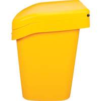 Salt & Sand Storage Bins, With Hasp, 21" x 27" x 26", 4.24 cu. ft., Yellow Les Distributions ICE