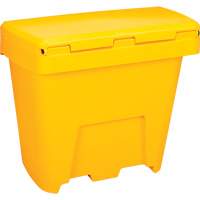Salt & Sand Storage Bins, With Hasp, 21" x 27" x 26", 4.24 cu. ft., Yellow Les Distributions ICE