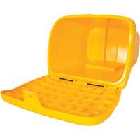 Salt & Sand Storage Bins, With Hasp, 21" x 27" x 26", 4.24 cu. ft., Yellow Les Distributions ICE
