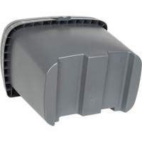 Bacs d'entreposage pour sel & sable, Avec Moraillon, 21" x 27" x 26", 4,24 pi³, Gris Les Distributions ICE