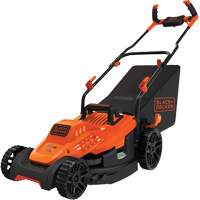 Lawn Mower with Comfort Grip Handle, Push Walk-Behind, Electric, 15" Cutting Width Les Distributions ICE