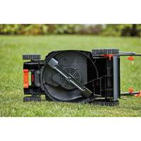 Lawn Mower with Comfort Grip Handle, Push Walk-Behind, Electric, 15" Cutting Width Les Distributions ICE