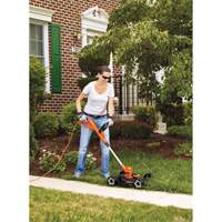 3-in-1 Compact Mower, Push Walk-Behind, Electric, 12" Cutting Width Les Distributions ICE