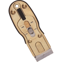 Ergonomic Razor Scrapers, Carbon Steel Blade, 1-1/2" Wide, Rubber Handle Les Distributions ICE