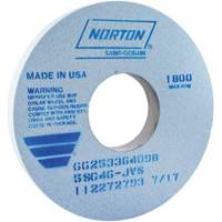 Tool Room Wheel, Type 01, Ceramic Alumina, 14" x 1-1/2" Les Distributions ICE