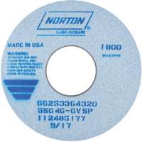 Tool Room Wheel, Type 01, Ceramic Alumina, 14" x 1-1/2" Les Distributions ICE