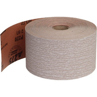 Abrasive No-Fil PSA Paper Roll, Aluminum Oxide, 2-3/4" W x 135' L, 220 Grit Les Distributions ICE