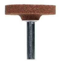 Vitrified Bond Mounted Points, W235, Aluminum Oxide, 1-1/2" Dia., 1/4" L, 60 Grit Les Distributions ICE
