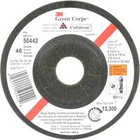 Meule flexible Green Corps, 4-1/2" x 1/8", Arbre 7/8", C&eacute;ramique, Type 27 Les Distributions ICE