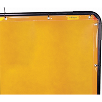 Rideau Lavashield, 68,5" x 68,5", Transparence &eacute;lev&eacute;, Jaune Les Distributions ICE
