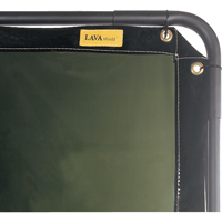 Rideau Lavashield, 68,5" x 68,5", Transparence Moyenne, Vert Les Distributions ICE