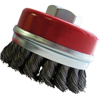 Brosses-boisseau, 3" dia. x 5/8"-11 arbre Les Distributions ICE
