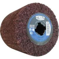 Pro-Line Surface Conditioning Drum, 4" Dia. x 4" W, 3/4" Arbor, Medium Grit, Aluminum Oxide Les Distributions ICE