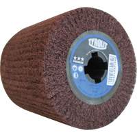 Pro-Line Surface Conditioning Drum, 4" Dia. x 4" W, 3/4" Arbor, Fine Grit, Aluminum Oxide Les Distributions ICE