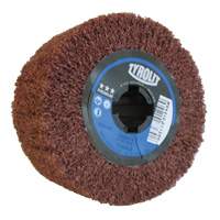 Pro-Line Surface Conditioning Drum, 4" Dia. x 2" W, 3/4" Arbor, Coarse Grit, Aluminum Oxide Les Distributions ICE