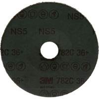 Disque en fibre 782C, Grain de c&eacute;ramique, 36+, 5" Dia x 7/8" Arbre Les Distributions ICE