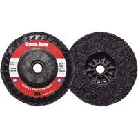 Disque  Clean and Strip  XT Pro Scotch-Brite, 4-1/2" dia., Grain Extra grossier, Carbure de silicium Les Distributions ICE