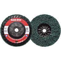 Disque extra coupe  Clean and Strip  XT Pro Scotch-Brite, 4-1/2" dia., Grain Extra grossier, Oxyde d'aluminium Les Distributions ICE