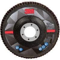 Disque &agrave; lamelles &agrave; changement rapide 769F, 5" x 7/8", Type 27, Grain 40+, C&eacute;ramique Les Distributions ICE