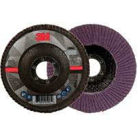 Disque &agrave; lamelles &agrave; changement rapide 769F, 4-1/2" x 7/8", Type 27, Grain 80+, C&eacute;ramique Les Distributions ICE