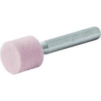 Vitrified Bond Mounted Point, W185, Aluminum Oxide, 1/2" Dia., 1/2" L, 80 Grit Les Distributions ICE