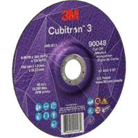 Meule &agrave; tronçonner Cubitron 3, 6" x 0,045", Arbre de 7/8", Type T27, C&eacute;ramique, 10 200 Tr/min Les Distributions ICE