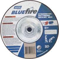 BlueFire Grinding & Cutting Wheel, 7" x 1/8", 5/8"-11 Arbor, Type 27, Zirconia Alumina Les Distributions ICE