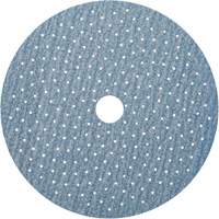Dry Ice Multi-Air Cyclonic A975 H&L Center Hole Vacuum Disc, 6" Dia., P280 Grit, Ceramic Alumina Les Distributions ICE