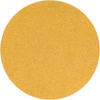 Disque de ponçage jaune &agrave; boucles & crochets, 5" dia., Grain P220, Oxyde d'aluminium Les Distributions ICE