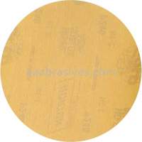 Disque de ponçage sans remplissage &agrave; boucles & crochets Adalox Gold Reserve, 5" dia., Grain P320, Oxyde d'aluminium Les Distributions ICE