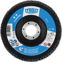 2-in-1 Flap Disc, 4-1/2" x 22.5 mm, Type 27A, 60 Grit, Ceramic Alumina Les Distributions ICE
