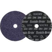 Disque de conditionnement des surfaces de pr&eacute;cision Scotch-Brite, HD-DH, 7" dia., Grain Tr&egrave;s grossier, C&eacute;ramique Les Distributions ICE