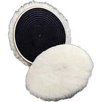 Tampon de polissage naturel Finesse-it 82531, 7" dia., Laine Les Distributions ICE